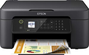 Epson WorkForce WF-2810DWF Multifunzione a Getto d'Inchiostro 4-in-1, Stampa, Scansione, Copia, Fax, Wi-Fi, Duplex, Cartucce Singole, DIN A4, Nero