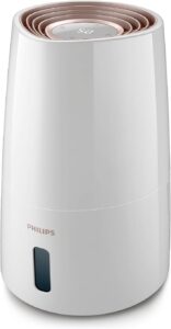 Philips Umidificatore d'Aria Serie 3000 HU3916/10, Colore Bianco