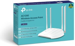 TP-Link  TL-WA1201 AC1200 Dual-Band Access Point, Range Extender, Multi-SSID e  Client, PoE Passivo, Captive Portal, Tecnologia MU-MIMO