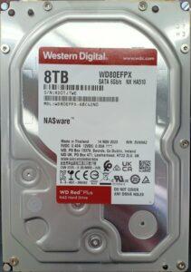 Western Digital WD80EFPX / 8TB / Red Plus