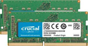 Crucial 64GB Kit (2x32GB) DDR4 2666MHz: RAM SODIMM per Portatili