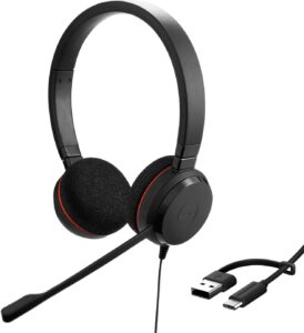 Jabra Evolve 20: Cuffie USB con Cancellazione del Rumore per Ufficio